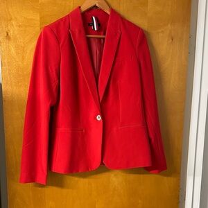 Red Tommy Hilfiger Women's Blazer